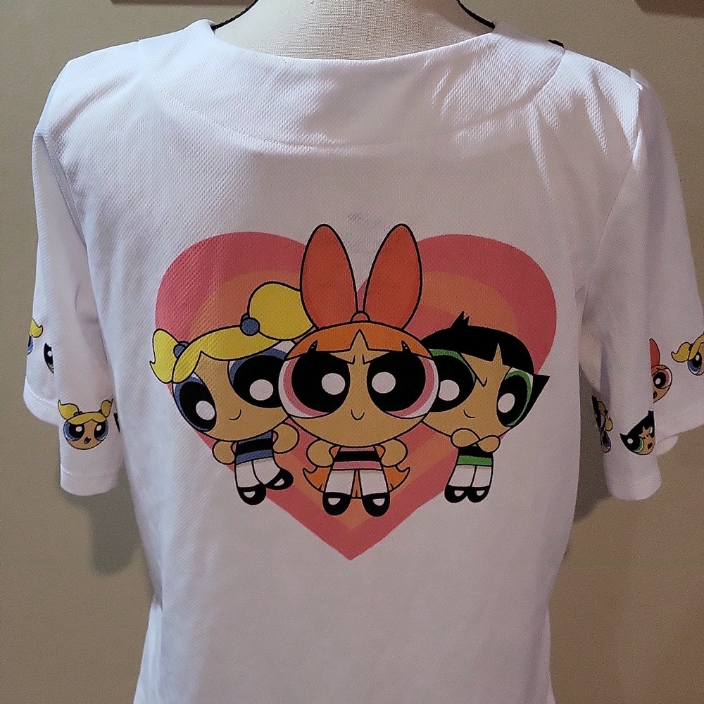 Cartoon Network The Powerpuff Girls Graphic Baseball Shirt - Picture 8 of 16